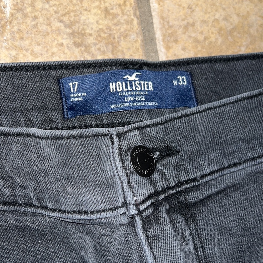 Hollister Jean Shorts Size 33 - Picture 2 of 3